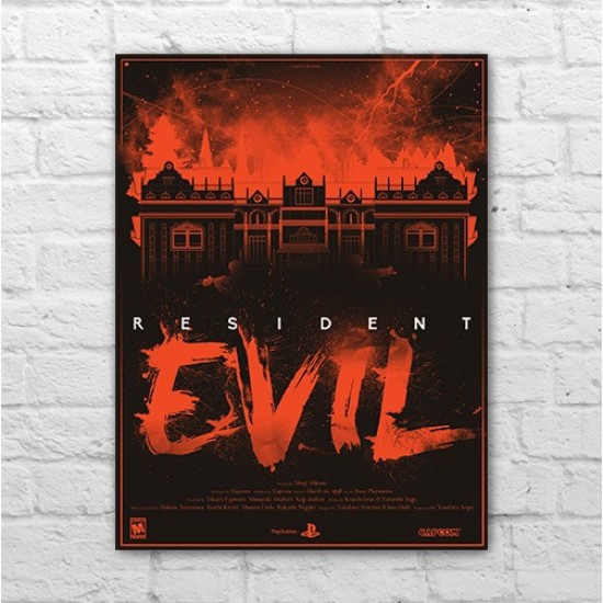 Placa - Resident Evil - Poster