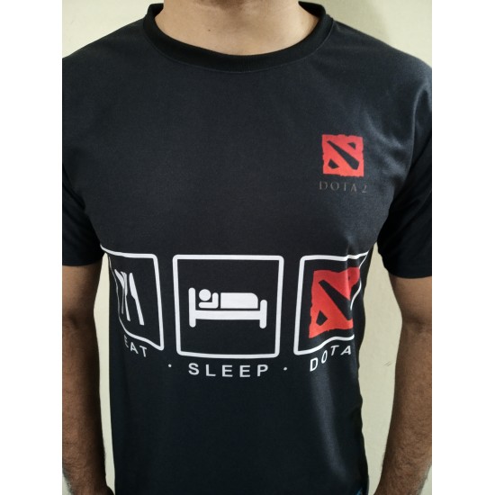 Camiseta - Eat - Sleep - Dota
