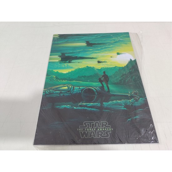 Placa - Star Wars / X - Wing Art